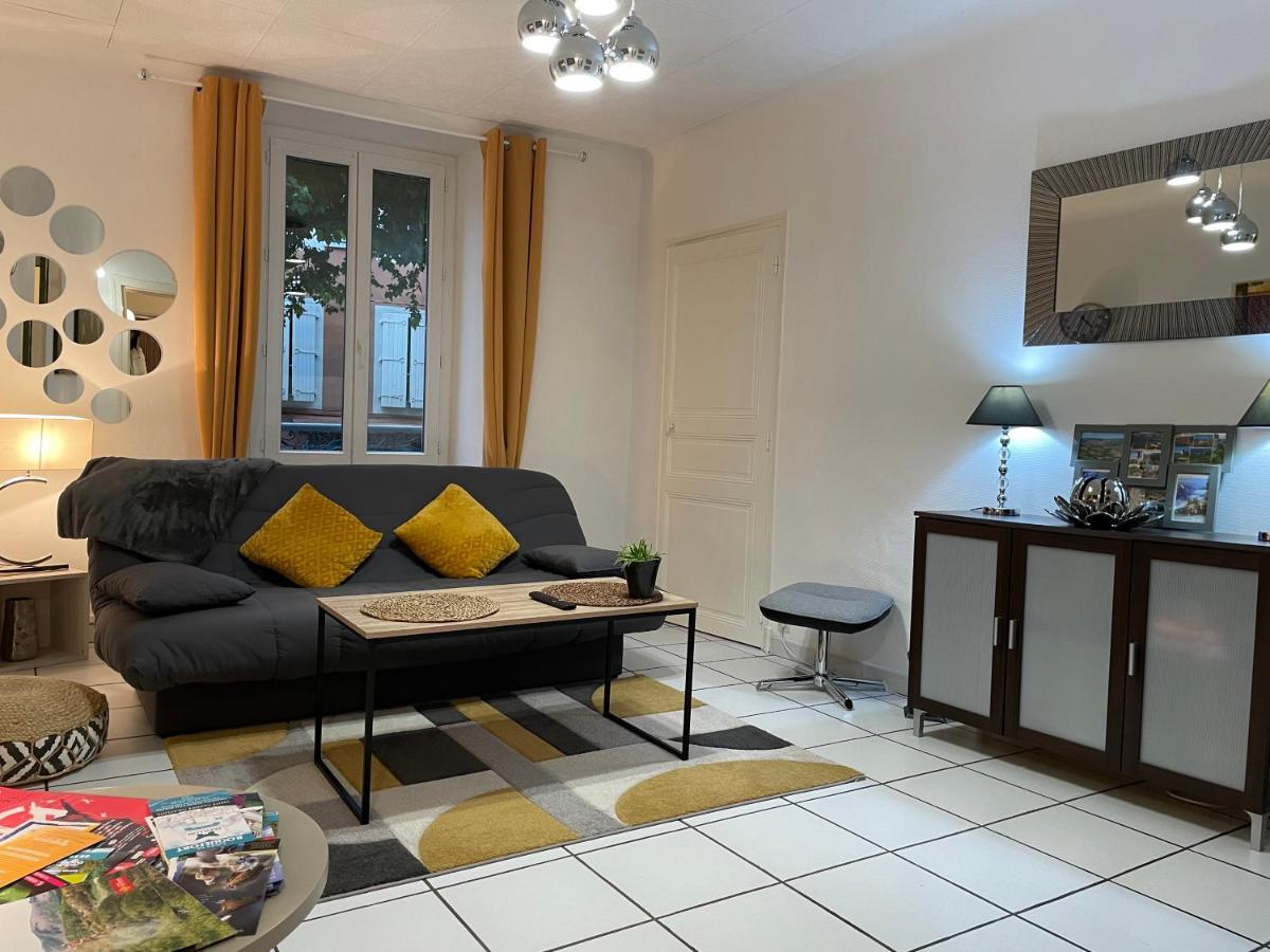 Apartamento T2 Plein Centre Au 1Er Etage Avec Parking Prive Millau Exterior foto