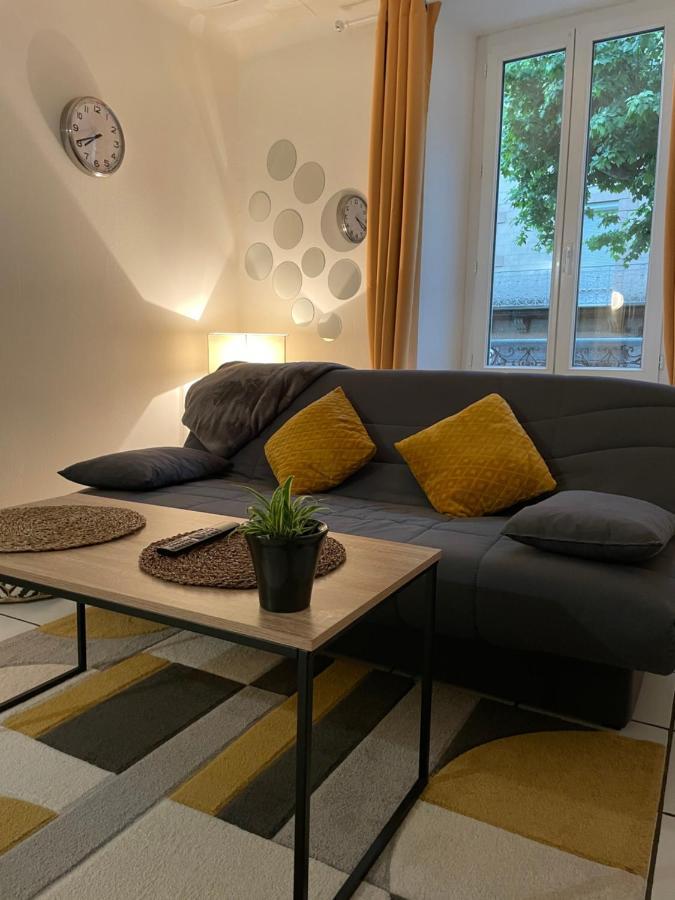 Apartamento T2 Plein Centre Au 1Er Etage Avec Parking Prive Millau Exterior foto